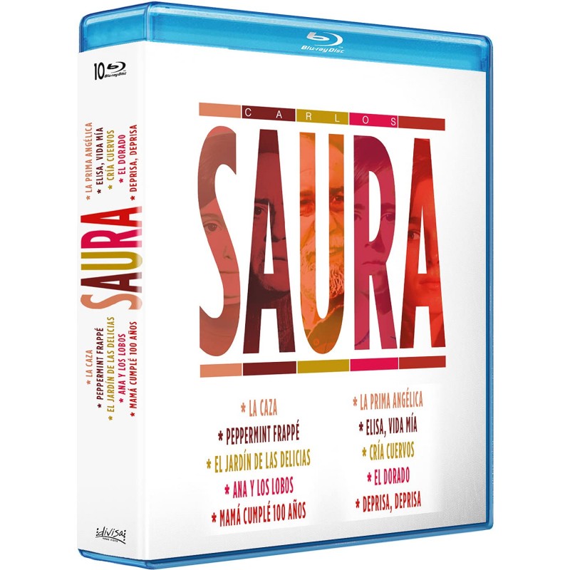 Carlos Saura Pack 10 películas Blu ray importado