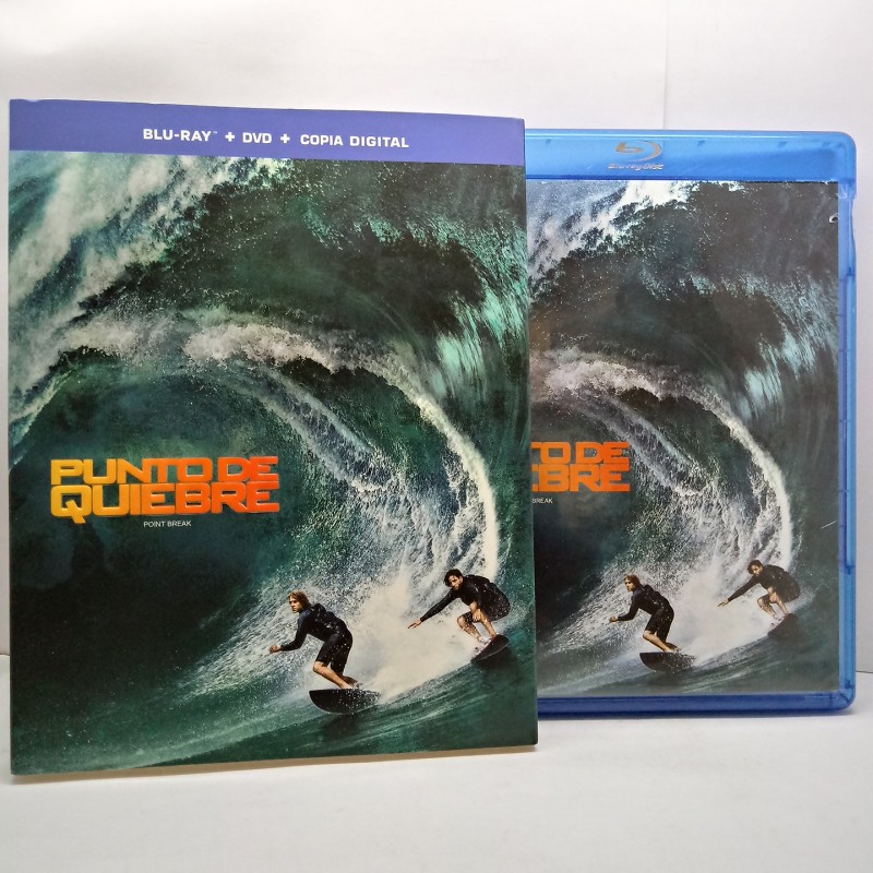 Punto De Quiebre Point Break 2015 [blu Ray Dvd] Luke Bracey