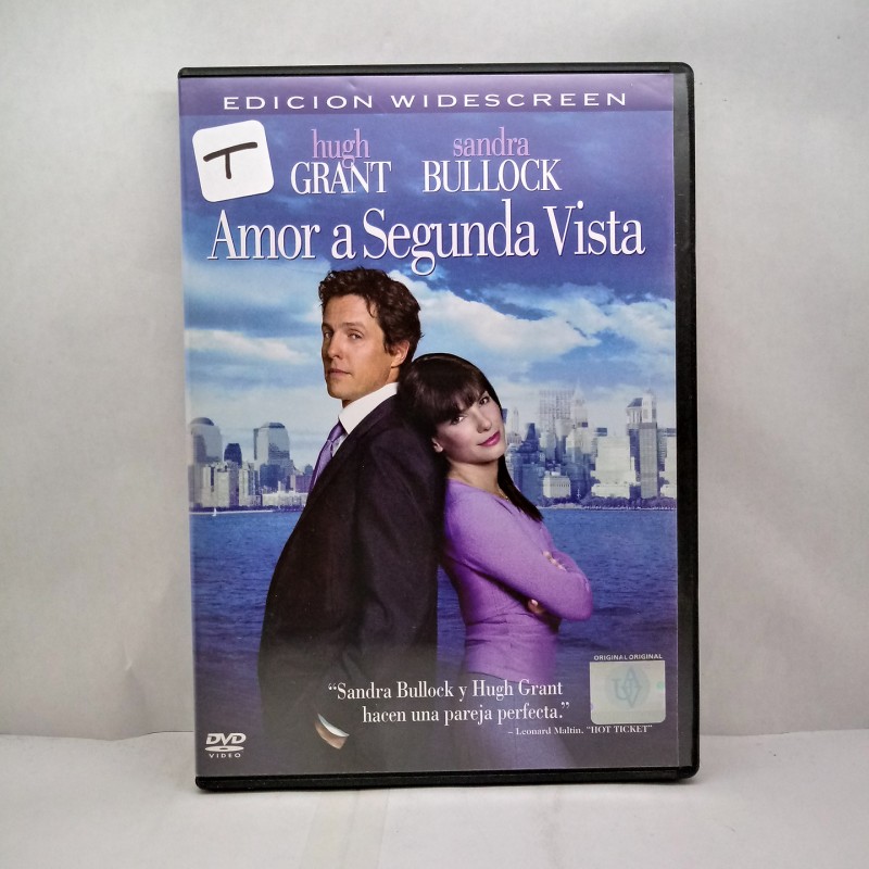 Amor A Segunda Vista [DVD] Sandra Bullock / Hugh Grant