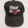 Gorra bordada Friday the 13th (Viernes 13 - Martes 13) Jason