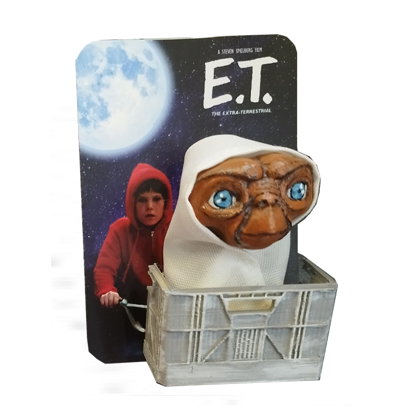 Imán 3-D E.T. El Extra-terrestre