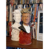 David Lynch escultura busto  / Figura artesanal única, tirada limitada