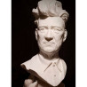 David Lynch escultura busto  / Figura artesanal única, tirada limitada