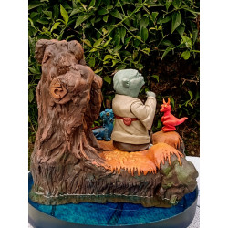 Escultura Diorama Star Wars The Empire Strikes Back - Radio drama (Yoda)