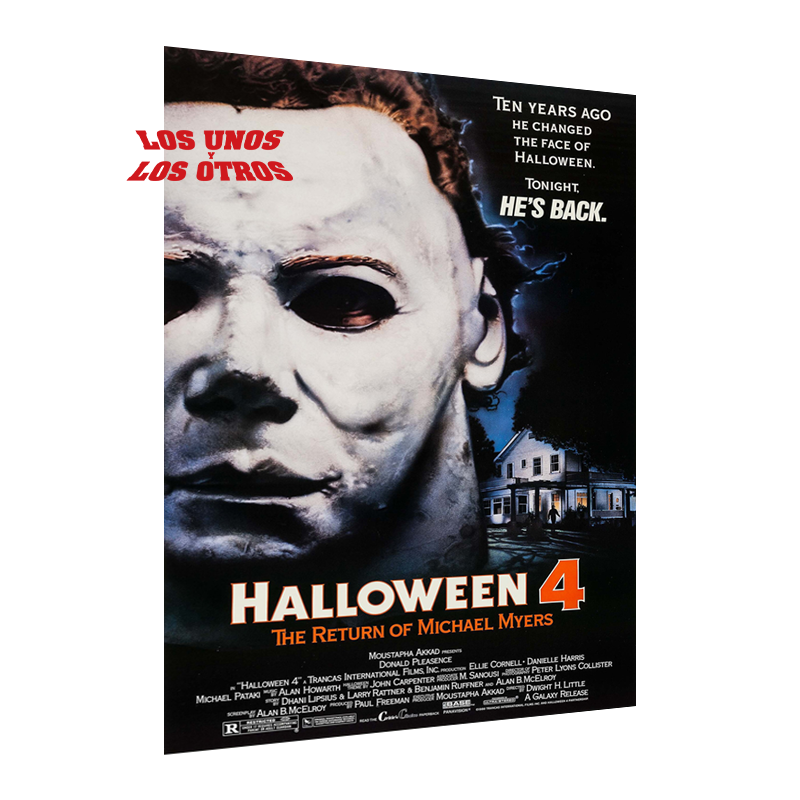 Póster Halloween 4 (Dwight H. Little) Clásico