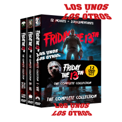 Friday the 13th (Viernes 13) Colección completa DVD - 12 películas + 3 documentales