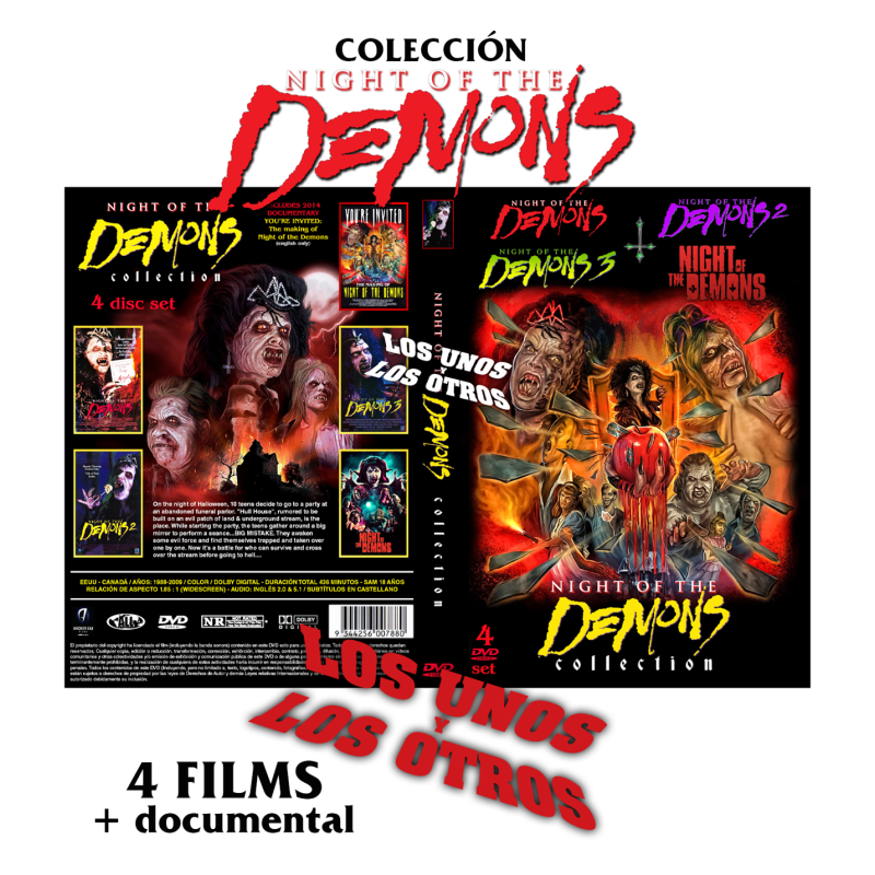 Night of the Demons - Colección DVD - 4 films + Documental