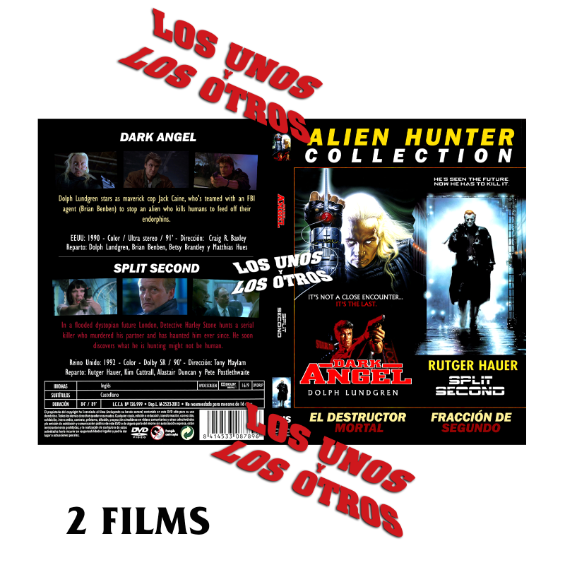 Alien Hunter Colección - Dark Angel & Split Second (2 Películas)