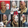 Máscara látex de Jason Voorhees de Friday the 13th (Viernes 13)