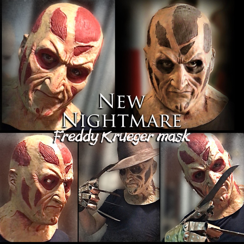 Máscara de Freddy Krueger de Pesadilla 7 (Wes Craven's New Nightmare)