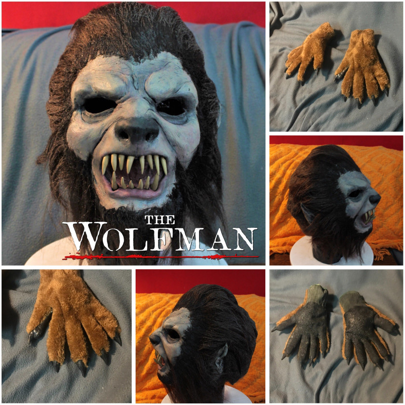 Máscara del Hombre Lobo - The Wolfman